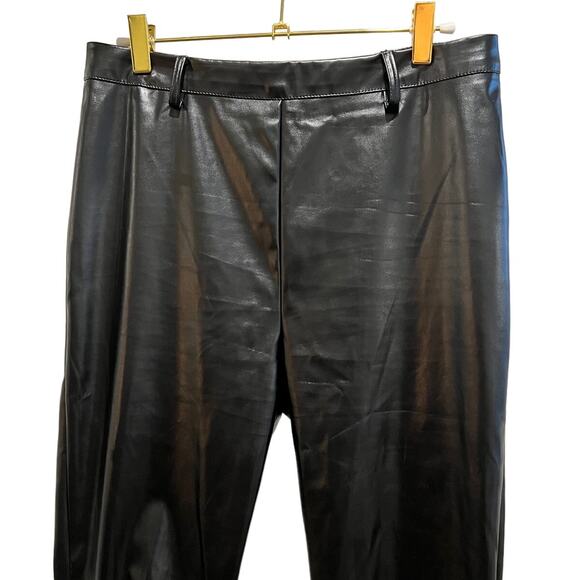 Parisian Faux Leather Pants/8 - Picture 4 of 8